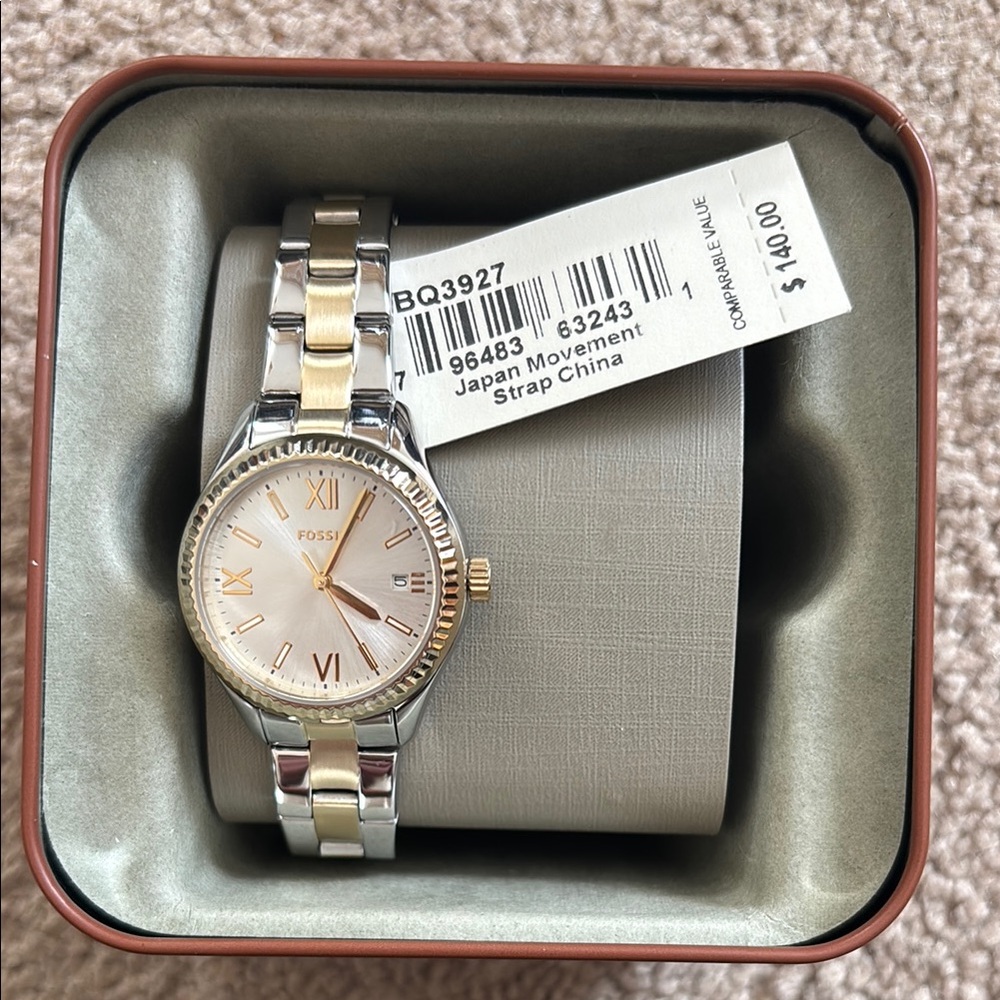 Fossil Women's Two-Tone Watch